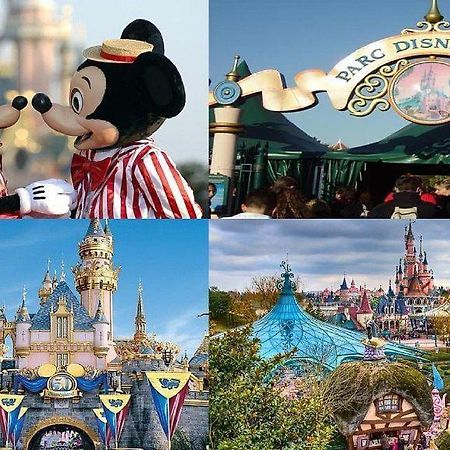 Disney Apart,3 Mn From Disney, 4Bedrooms, Double Free, Secured Parking,105 M2 Chessy  Zewnętrze zdjęcie
